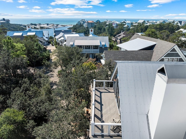 79 Cedar Post Rd, Santa Rosa Beach, FL 32459 - aerial view featuring a water view