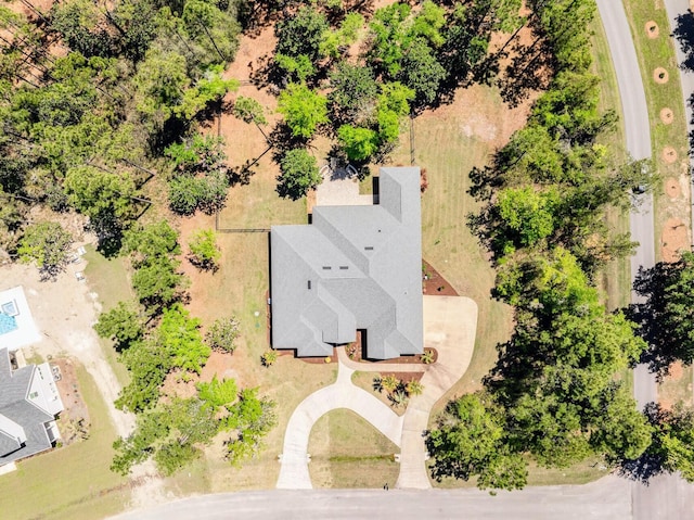 drone / aerial view