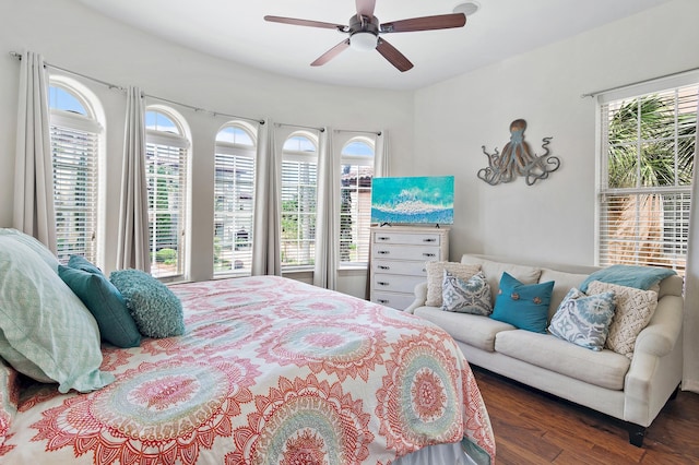 215 Rue St, Tropez, Miramar Beach, FL 32550 - bedroom featuring ceiling fan and wood finished floors
