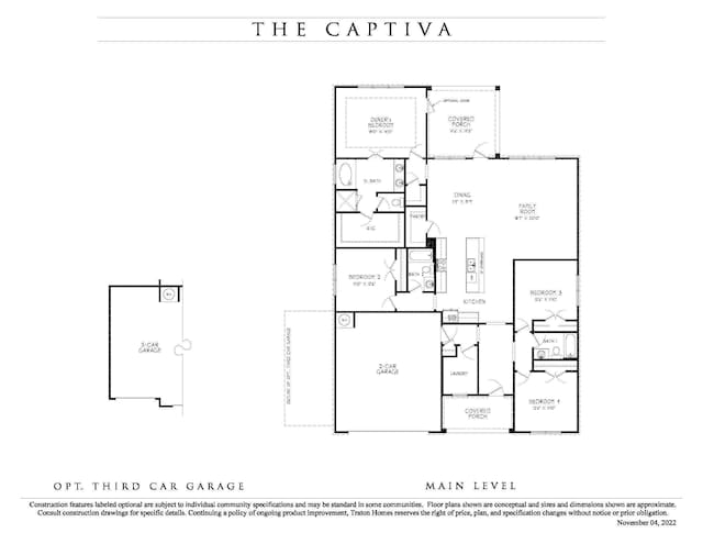 23 S J Hunters Way Lot 63, Freeport, FL 32439 - property floor plan