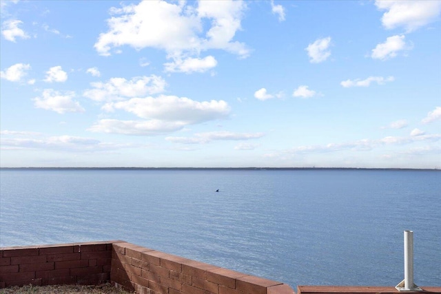 view of water feature