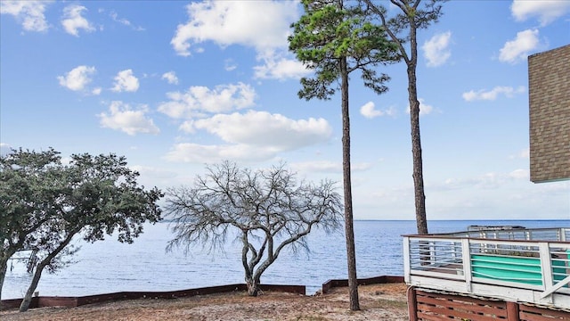 view of water feature