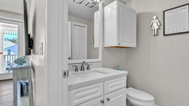124 Village Blvd Unit 825, Santa Rosa Beach, FL 32459 - bathroom with toilet and vanity