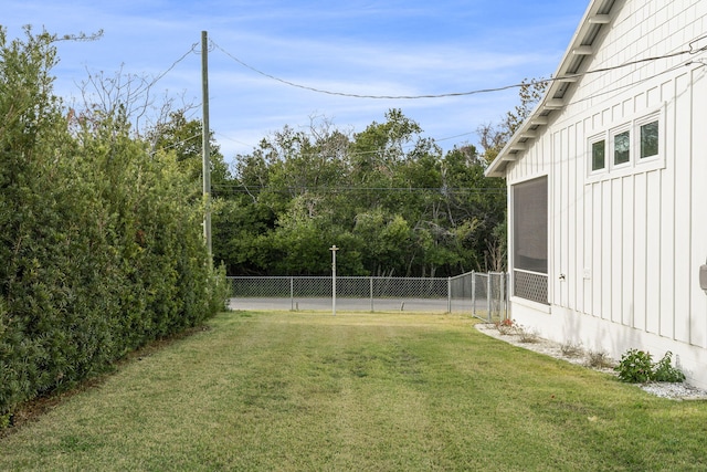 view of yard