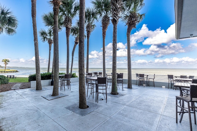 200 N Sandestin Blvd Unit 6772, Miramar Beach, FL 32550 - view of patio / terrace with a water view