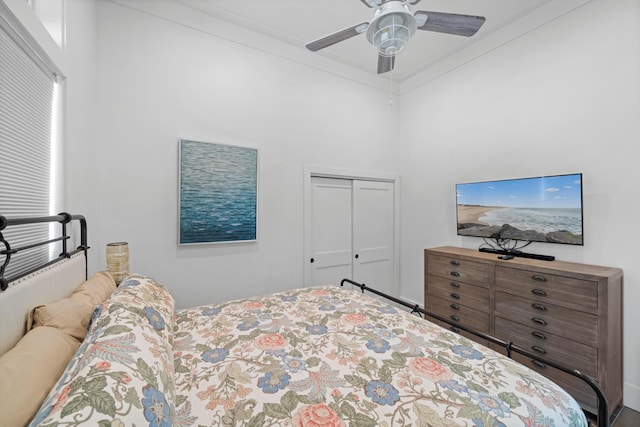 4639 Destiny Way, Destin, FL 32541 - bedroom featuring a closet and ceiling fan