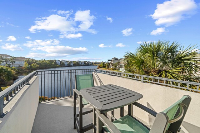 4639 Destiny Way, Destin, FL 32541 - balcony with a water view