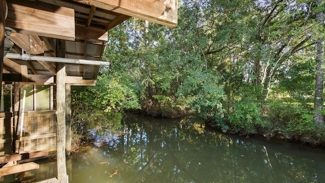 view of water feature