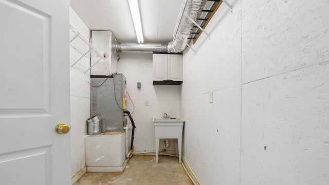 view of utility room