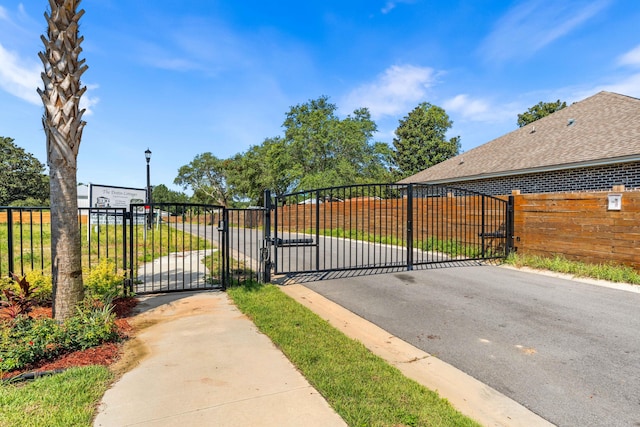 view of gate