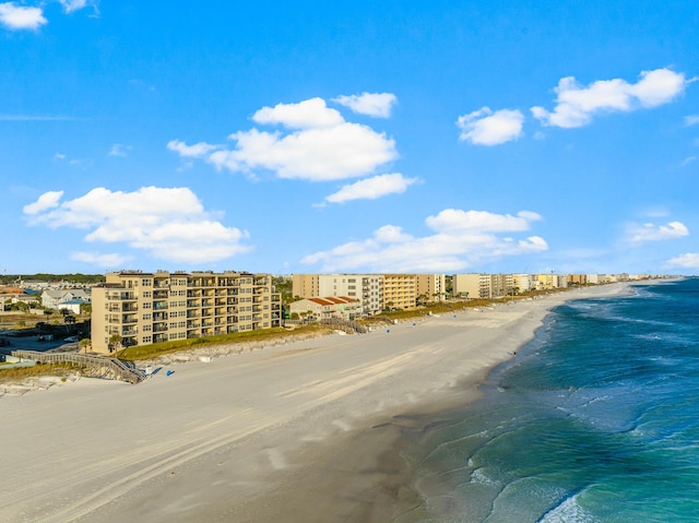 water view featuring a view of the beach