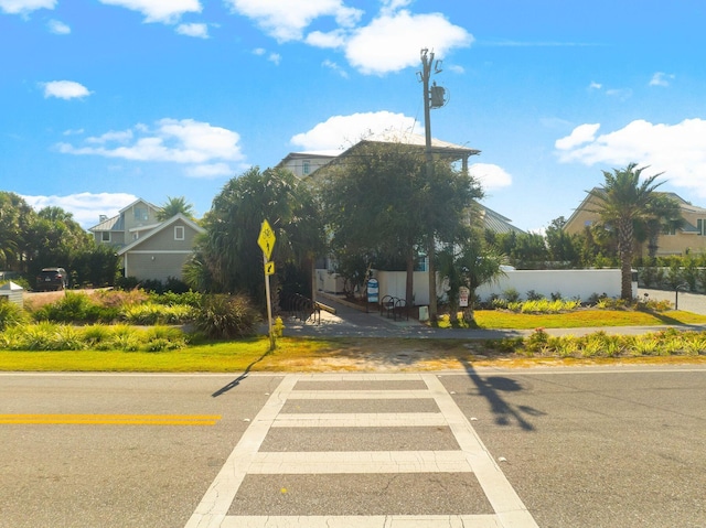 view of road