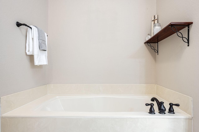 bathroom with a bathtub