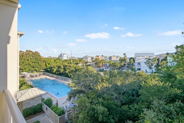 view of swimming pool