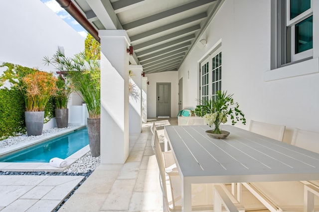 45 N Charles St, Inlet Beach, FL 32461 - view of patio featuring outdoor dining area