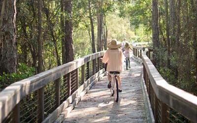 45 N Charles St, Inlet Beach, FL 32461 - view of property's community featuring a wooded view