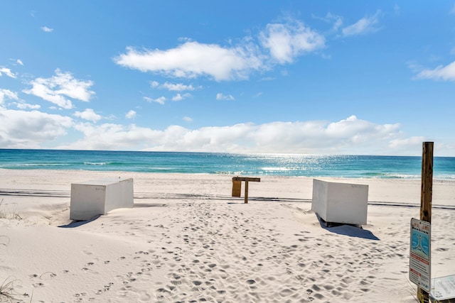 water view featuring a view of the beach