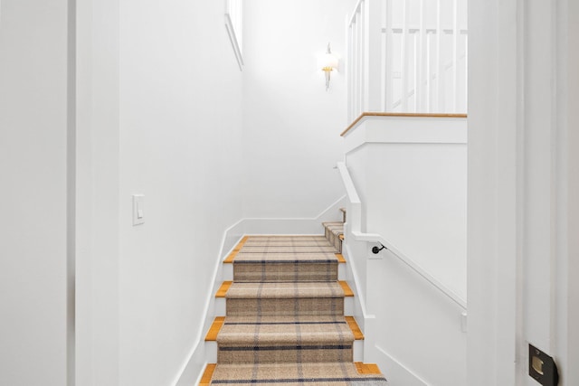 48 Paradise By The Sea Blvd, Inlet Beach, FL 32461 - staircase with baseboards