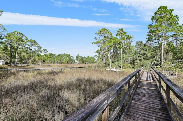 182 Pisces Dr, Santa Rosa Beach, FL 32459 - view of dock area