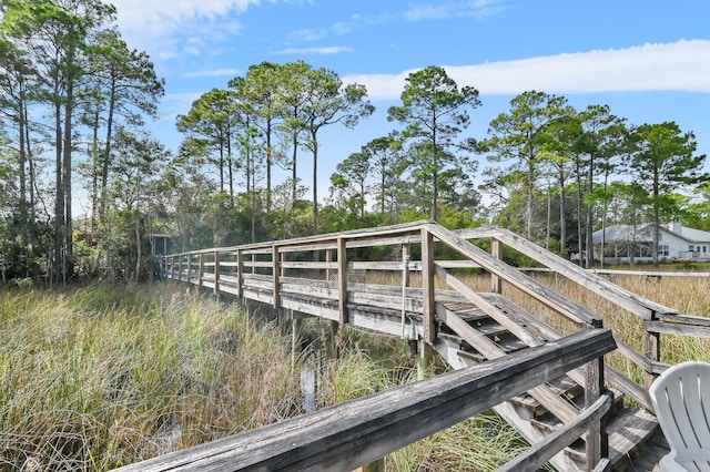 182 Pisces Dr, Santa Rosa Beach, FL 32459 - view of dock