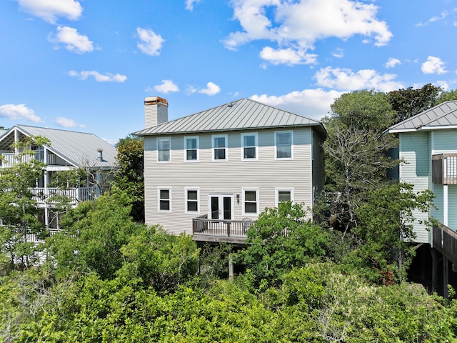 view of rear view of house