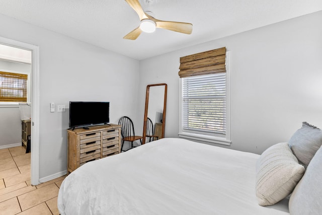 11 Beachside Dr Unit 1121, Santa Rosa Beach, FL 32459 - bedroom with light tile patterned flooring and a ceiling fan