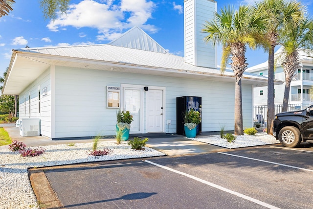 exterior space featuring ac unit