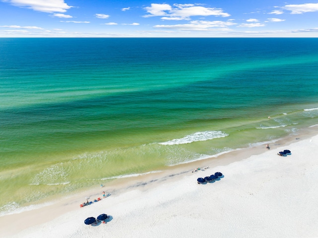 11 Beachside Dr Unit 1121, Santa Rosa Beach, FL 32459 - drone / aerial view of waterfront with a beach