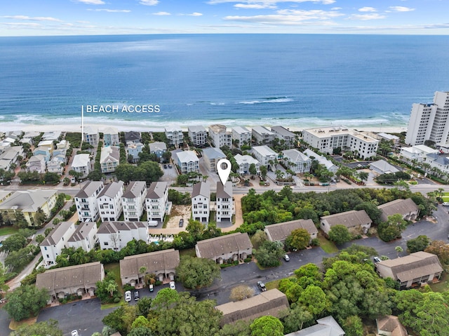 32 Cote Dazur Dr, Santa Rosa Beach, FL 32459 - bird's eye view of waterfront with a beach