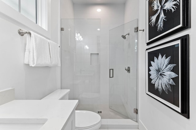 32 Cote Dazur Dr, Santa Rosa Beach, FL 32459 - bathroom featuring a stall shower and vanity