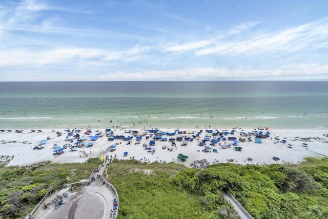 4100 E Co Hwy Unit 30A 1102 # 1102, Santa Rosa Beach, FL 32459 - bird's eye view of waterfront with a beach