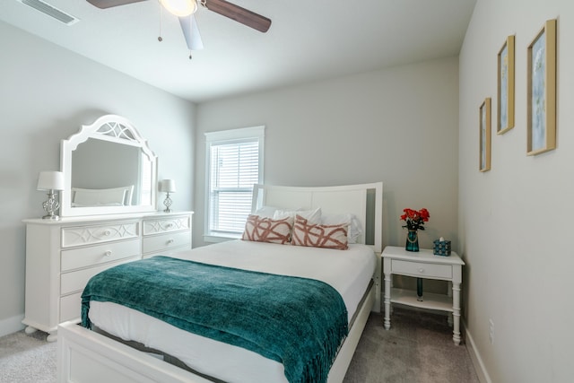 133 Grande Pointe Cir, Inlet Beach, FL 32461 - bedroom with light carpet and ceiling fan