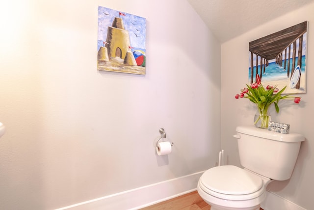133 Grande Pointe Cir, Inlet Beach, FL 32461 - bathroom with baseboards and wood finished floors