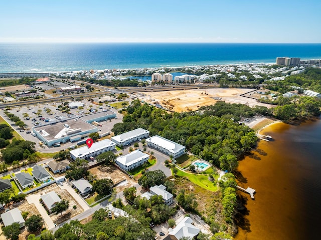 22958 Ann Miller Rd, Panama City Beach, FL 32413 - bird's eye view of a nearby body of water