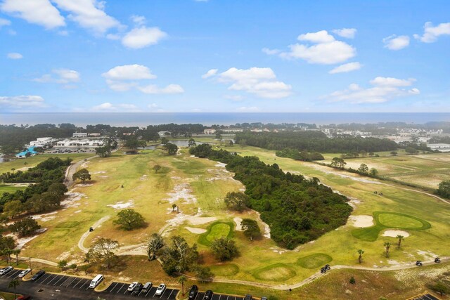112 Seascape Dr Unit 2206, Miramar Beach, FL 32550 - aerial overview of property's location featuring a golf course, a tree filled landscape, and a large body of water