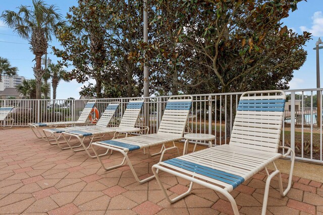 112 Seascape Dr Unit 2206, Miramar Beach, FL 32550 - view of patio / terrace with a balcony