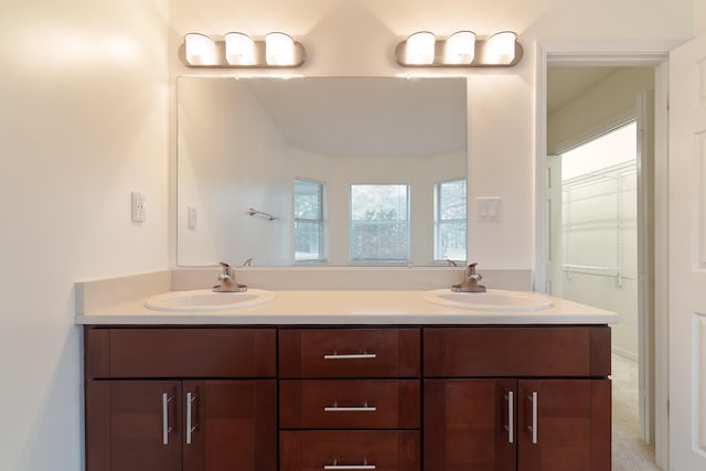 946 Shalimar Point Dr, Shalimar, FL 32579 - bathroom featuring double vanity