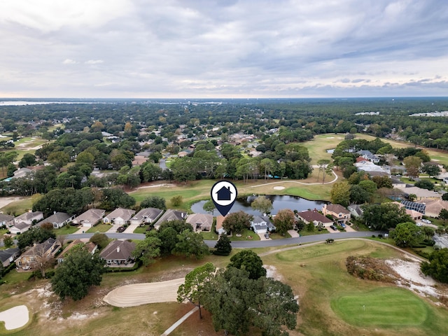 946 Shalimar Point Dr, Shalimar, FL 32579 - view of property location featuring a golf club, nearby suburban area, and a nearby body of water