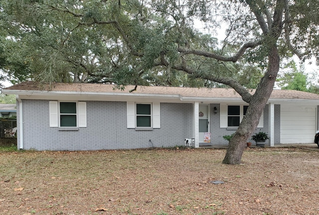 view of ranch-style home