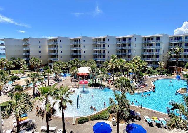 view of community pool