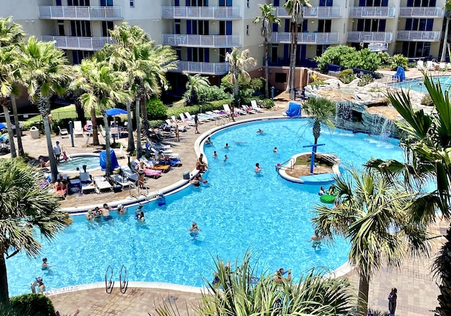 community pool featuring a patio