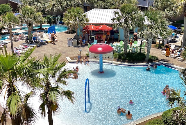view of community pool