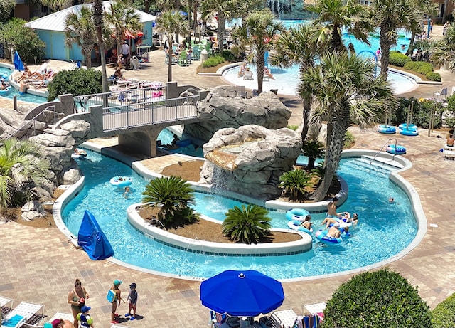 view of community pool