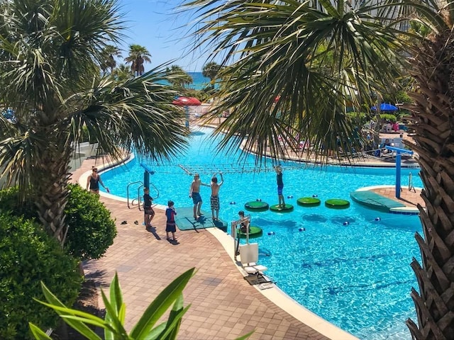 view of community pool