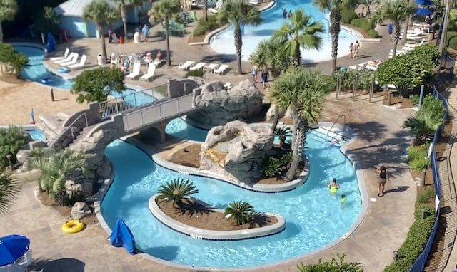 view of community pool