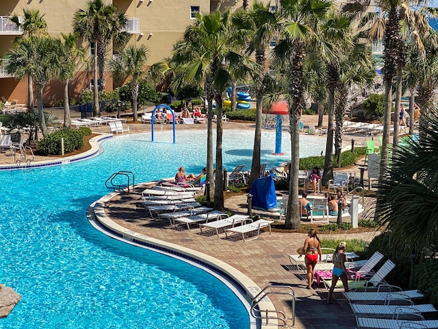 view of community pool