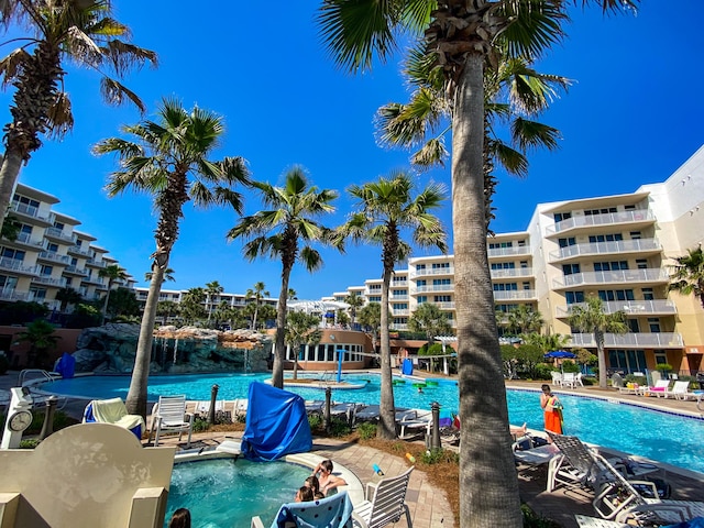 view of community pool