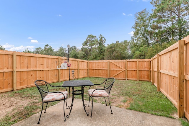 view of patio / terrace