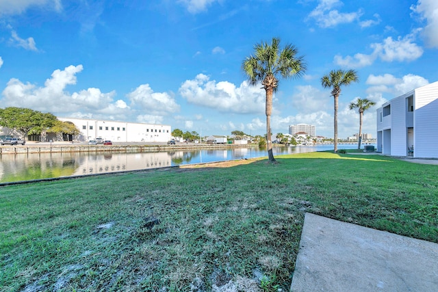 900 Gulf Shore Dr Unit 03, Destin, FL 32541 - view of green lawn with a water view