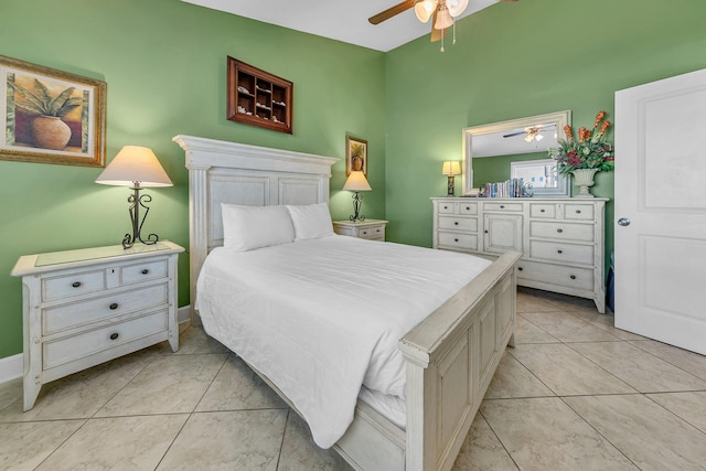 900 Gulf Shore Dr Unit 03, Destin, FL 32541 - bedroom with baseboards and a ceiling fan